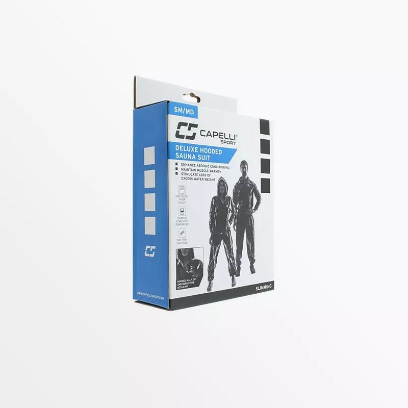 CapelliSport DELUXE HOODED SAUNA SUIT FITNESS EQUIPMENT 5 CapelliSport DELUXE HOODED SAUNA SUIT FITNESS EQUIPMENT