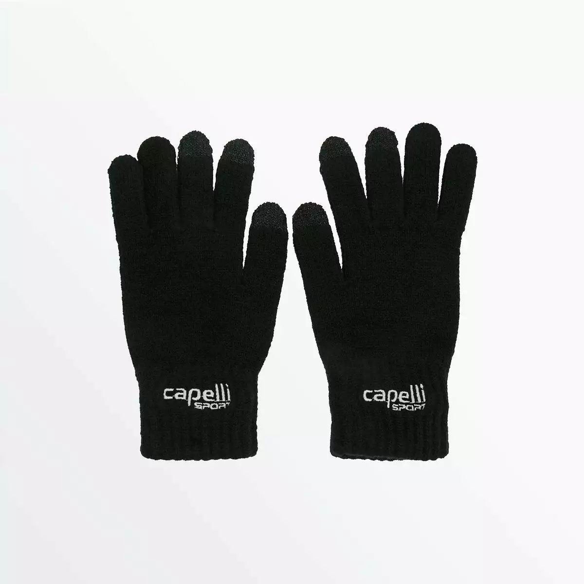 CapelliSport YOUTH BRANDED KNIT GLOVE WITH 3 FINGER TOUCH 3 CapelliSport YOUTH BRANDED KNIT GLOVE WITH 3 FINGER TOUCH