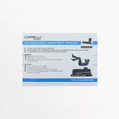 CapelliSport 10LB SOFT ANKLE/WRIST WEIGHTS FITNESS EQUIPMENT