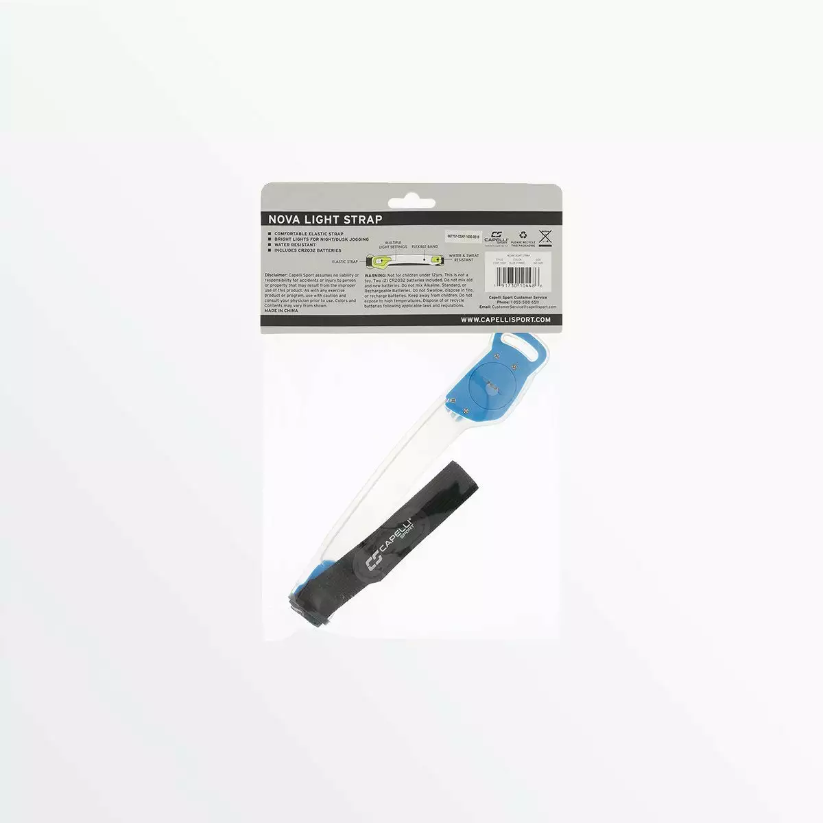 CapelliSport FITNESS EQUIPMENT LED LIGHT STRAP WITH VARIABLE LIGHT SETTINGS 6 CapelliSport FITNESS EQUIPMENT LED LIGHT STRAP WITH VARIABLE LIGHT SETTINGS