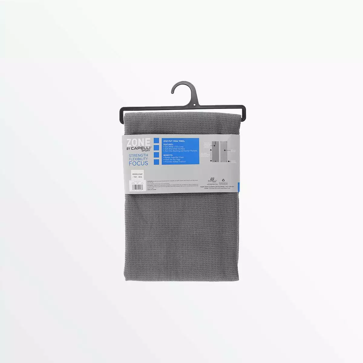 CapelliSport 4 CORNER SLICK GRIP YOGA MAT TOWEL 7 CapelliSport 4 CORNER SLICK GRIP YOGA MAT TOWEL