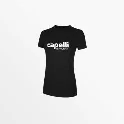 Capellisport.com WOMEN’S LOGO TEE W OVERSIZED CENTER LOGO TOPS 16 Capellisport.com WOMEN’S LOGO TEE W OVERSIZED CENTER LOGO TOPS