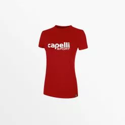 Capellisport.com WOMEN’S LOGO TEE W OVERSIZED CENTER LOGO TOPS 14 Capellisport.com WOMEN’S LOGO TEE W OVERSIZED CENTER LOGO TOPS