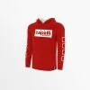 Capellisport.com MEN'S LIFESTYLE FLEECE HOODIE WITH LOGO AND 4 CUBE SLEEVES