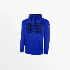 Capellisport.com MEN'S LIFESTYLE THERMA FLEECE PULLOVER HOODIE W/ FRONT REPEATING LOGO