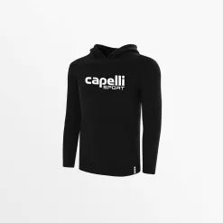 Capellisport.com TOPS MEN'S LOGO FLEECE PULLOVER HOODIE
