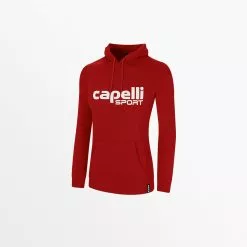 Capellisport.com WOMEN'S LOGO FLEECE PULLOVER HOODIE TOPS