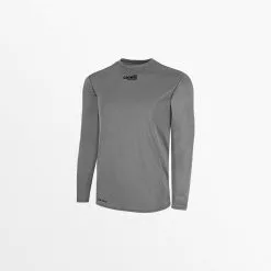 Capellisport.com YOUTH BASICS CREW NECK LONG SLEEVE POLY TEE