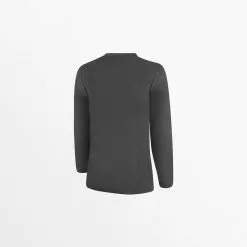 Capellisport.com WOMEN'S BASICS CREW NECK LONG SLEEVE POLY TEE TOPS