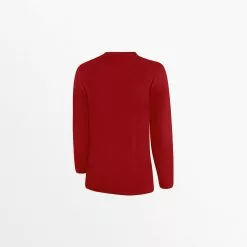 Capellisport.com WOMEN'S BASICS CREW NECK LONG SLEEVE POLY TEE TOPS