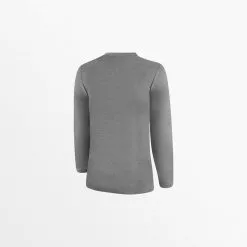 Capellisport.com WOMEN'S BASICS CREW NECK LONG SLEEVE POLY TEE TOPS