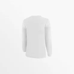Capellisport.com WOMEN'S BASICS CREW NECK LONG SLEEVE POLY TEE TOPS