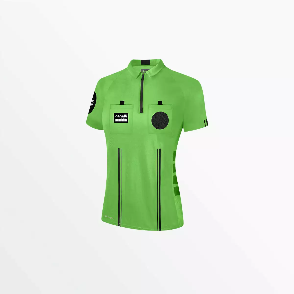 CapelliSport TOPS WOMEN'S OFFICIAL REFEREE 1/4 ZIP SHORT SLEEVE JERSEY 5 CapelliSport TOPS WOMEN'S OFFICIAL REFEREE 1/4 ZIP SHORT SLEEVE JERSEY