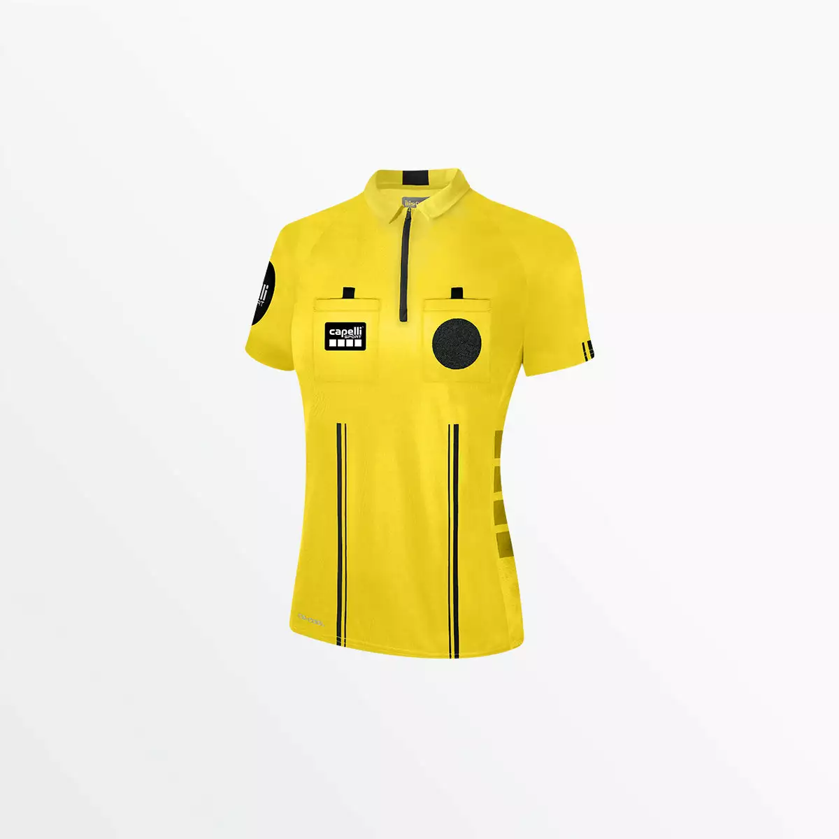 CapelliSport TOPS WOMEN'S OFFICIAL REFEREE 1/4 ZIP SHORT SLEEVE JERSEY 9 CapelliSport TOPS WOMEN'S OFFICIAL REFEREE 1/4 ZIP SHORT SLEEVE JERSEY