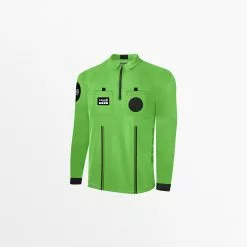 CapelliSport MEN'S OFFICIAL REFEREE 1/4 ZIP LONG SLEEVE JERSEY TOPS