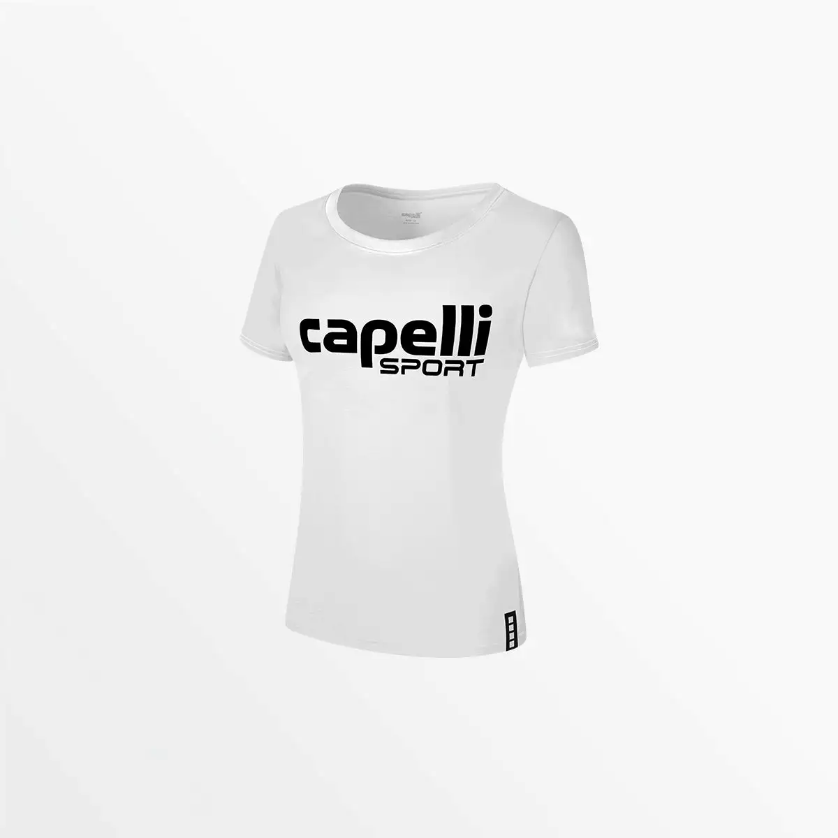 Capellisport.com WOMEN'S LIFESTYLE SCOOP NECK TEE W/ OVERSIZED CENTER LOGO 5 Capellisport.com WOMEN'S LIFESTYLE SCOOP NECK TEE W/ OVERSIZED CENTER LOGO