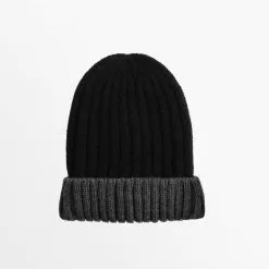 Capellisport.com ACCESSORIES ADULT RIB TWO-TONE CUFF BEANIE