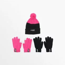 CapelliSport ACCESSORIES YOUTH TWO-TONE HAT & GLOVES -SET