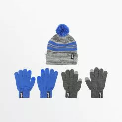 CapelliSport YOUTH STRIPED HAT & GLOVES-SET
