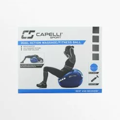 CapelliSport DUAL ACTION MASSAGE / FITNESS BALL FITNESS EQUIPMENT 8 CapelliSport DUAL ACTION MASSAGE / FITNESS BALL FITNESS EQUIPMENT