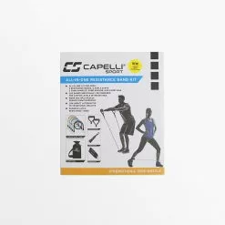 CapelliSport 5PC RESISTANCE BAND KIT FITNESS EQUIPMENT 9 CapelliSport 5PC RESISTANCE BAND KIT FITNESS EQUIPMENT
